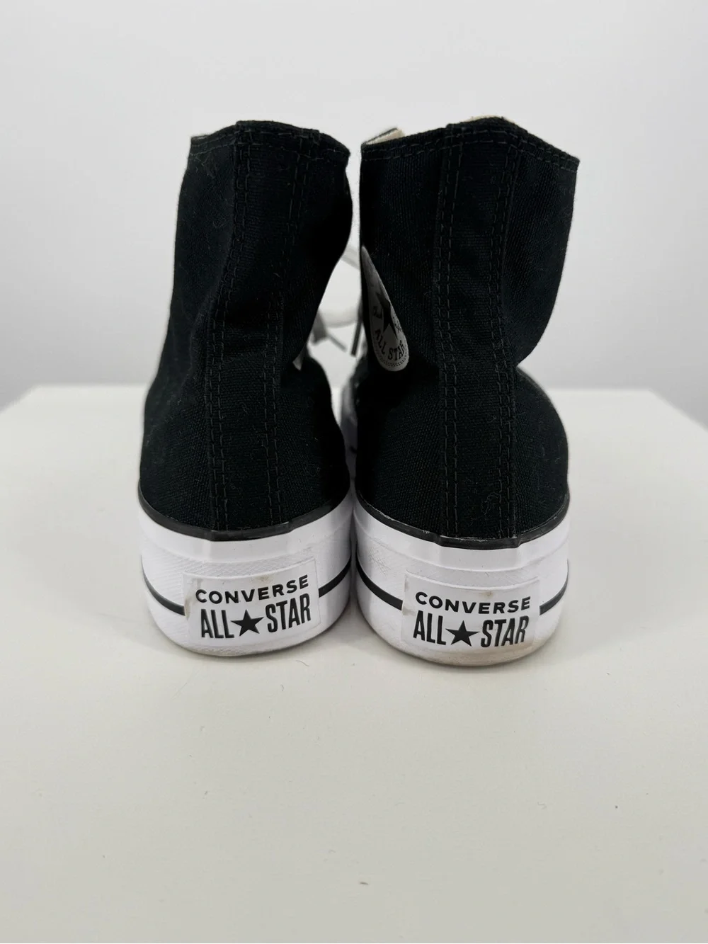 Converse All Stars platform top laces